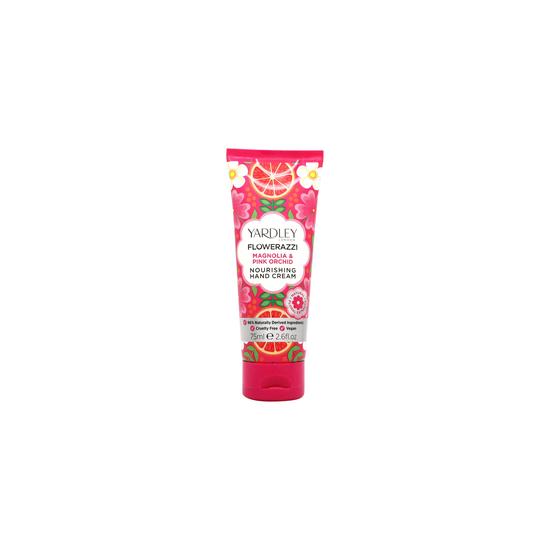 Yardley Flowerazzi Magnolia & Pink Orchid Hand Cream 75ml