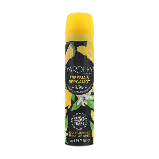 Yardley Freesia & Bergamot Body Spray 75ml