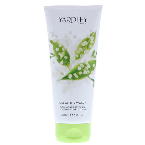 Yardley Lily Of The Valley Body Scrub 200ml For Her New. women's 200ml