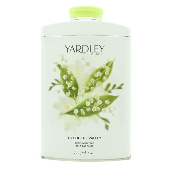 Yardley Lily Of The Valley Perfumed Talc 200g