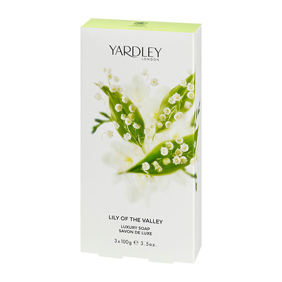 Yardley Lily Of The Valley Soap Trio 300g