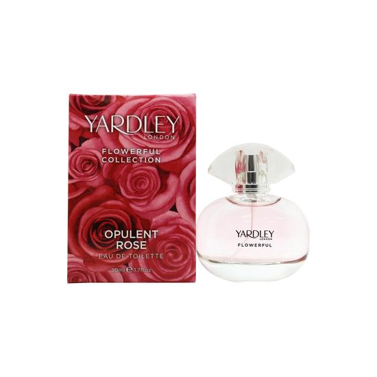 Yardley Opulent Rose Eau De Toilette Spray 50ml