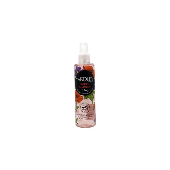 Yardley Poppy & Violet Body Mist
