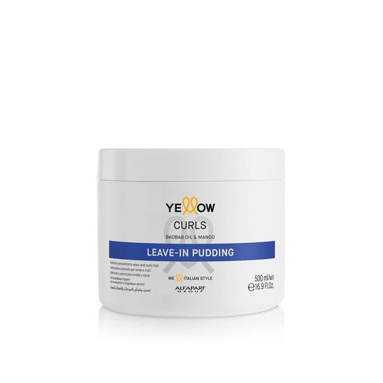 Yellow Professional Curls Leave/In Pudding 500ml