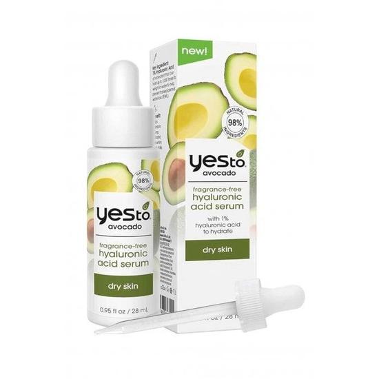 Yes To Avocado Hyaluronic Acid Serum Face & Neck Dry Skin 28ml