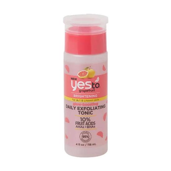 Yes To Grapefruit Glow Boosting Daily Exfoliating Tonic 118ml