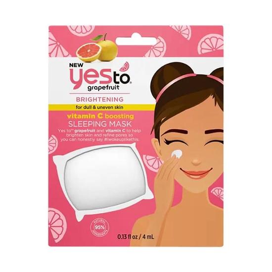 Yes To Grapefruit Vitamin C Glow Boosting Sleeping Mask 4ml