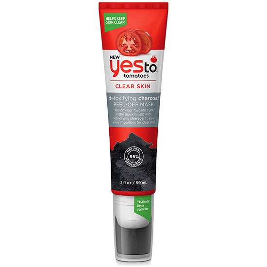 Yes To Tomatoes Detoxifying Charcoal Peel Off Mask Single Use 59ml