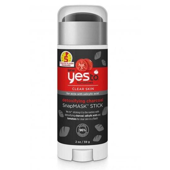 Yes To Tomatoes Detoxifying Charcoal Snapmask Stick Clear Skin 56g