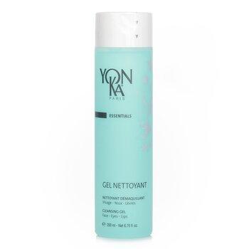 Yonka Essentials Cleansing Gel With Iris Face, Eyes & Lips 200ml