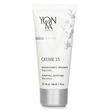 Yonka Specifics Creme 15 With Burdock Purifying, Soothing 50ml