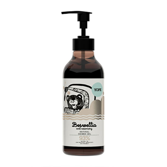 YOPE Natural Shower Gel Boswellia & Rosemary 400ml