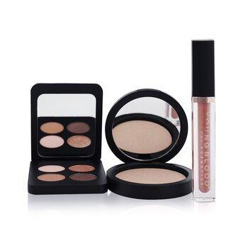 Youngblood Mineral Cosmetics Sweet Talk The Perfect Spring Glow Palette 3pcs
