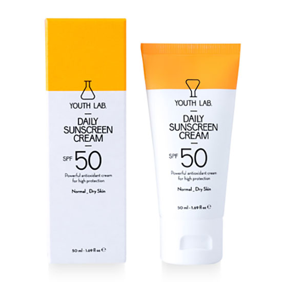 YOUTH LAB Daily Sunscreen Cream SPF50 for Normal/Dry Skin 50ml