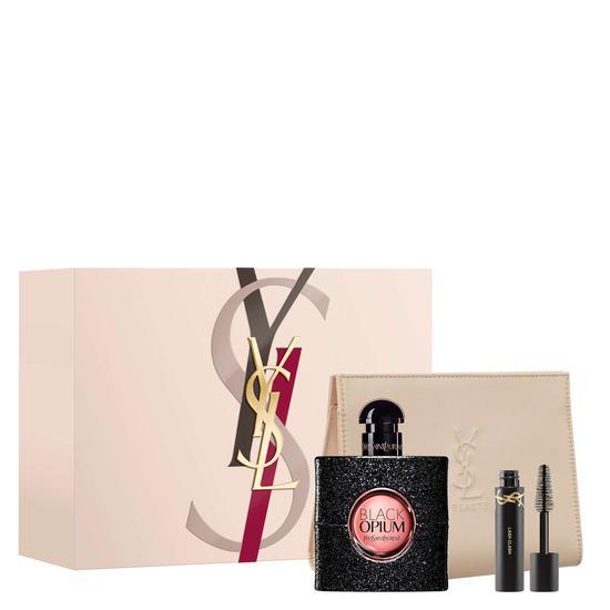 Yves Saint Laurent Black Opium 50ml Eau De Parfum + 2ml Mascara With Pouch Gift Set 2025
