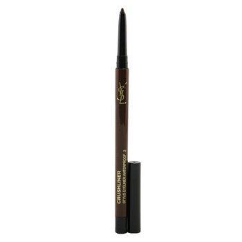 Yves Saint Laurent Crushliner Stylo Waterproof Eyeliner 02 Brun Universel