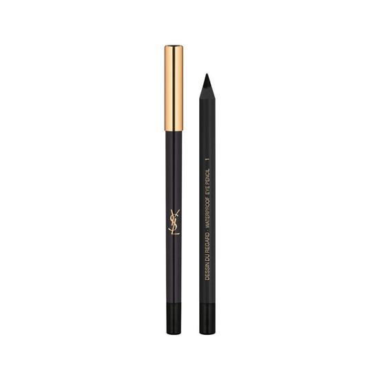 Yves Saint Laurent Dessin Du Regard Waterproof Eye Pencil 01-Noir Effronte