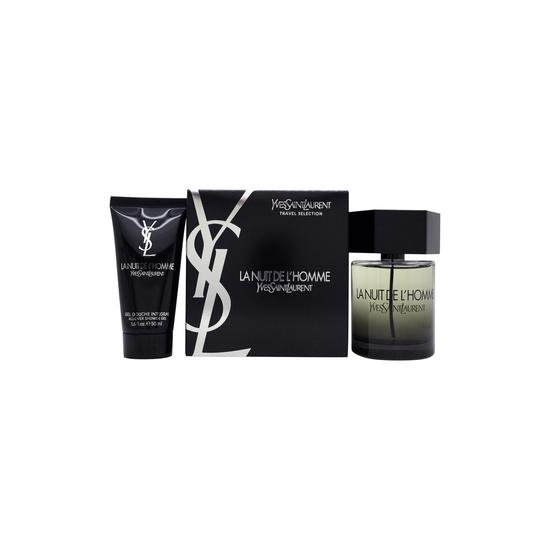 Yves Saint Laurent La Nuit De L'Homme Gift Set 100ml Eau De Toilette + 50ml Shower Gel