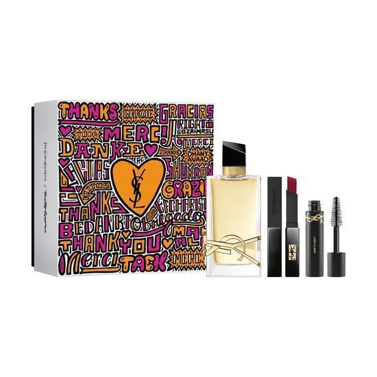 Yves Saint Laurent Libre Eau De Parfum Gift Set 90ml Eau De Parfum Spray, Velvet Lipstick & Lash Clash Mascara