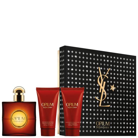 Yves Saint Laurent Opium Eau De Toilette & Body Gift Set