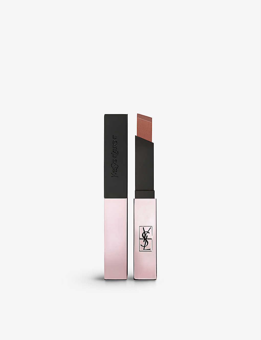 Yves Saint Laurent Rouge Pur Couture The Slim Glow Matte Lipstick 209 Unruly Caramel