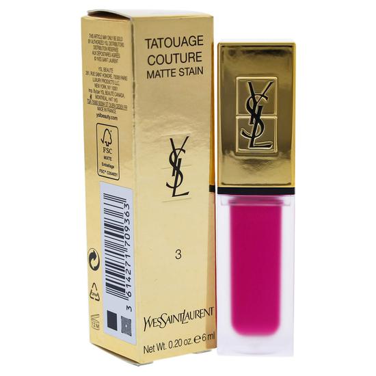 Yves Saint Laurent Tatouage Couture Lipstick 03-Rose Ink