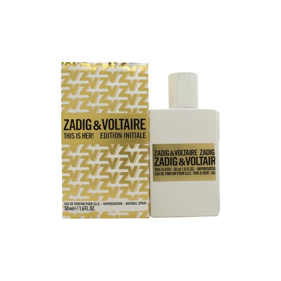 Zadig & Voltaire This Is Her! Edition Initiale Eau De Parfum 50ml