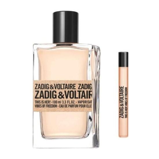 Zadig & Voltaire This Is Her! Vibes Of Freedom Gift Set Eau De Parfum 100ml + Eau De Parfum 10ml