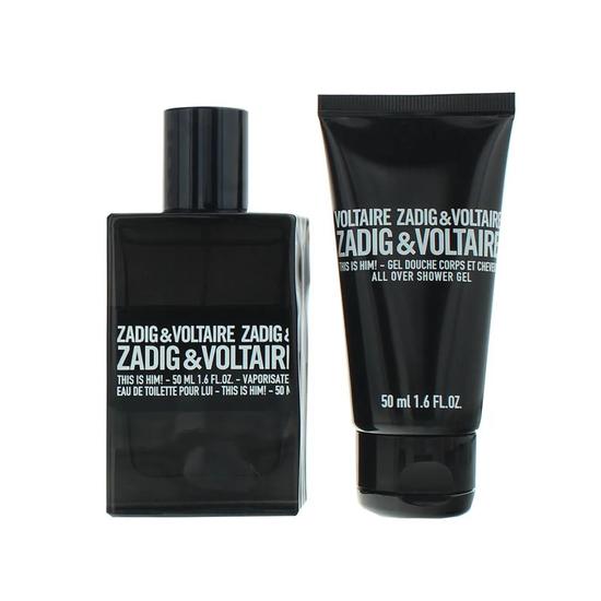Zadig & Voltaire This Is Him! Gift Set Eau De Toilette 50ml + Shower Gel 50ml