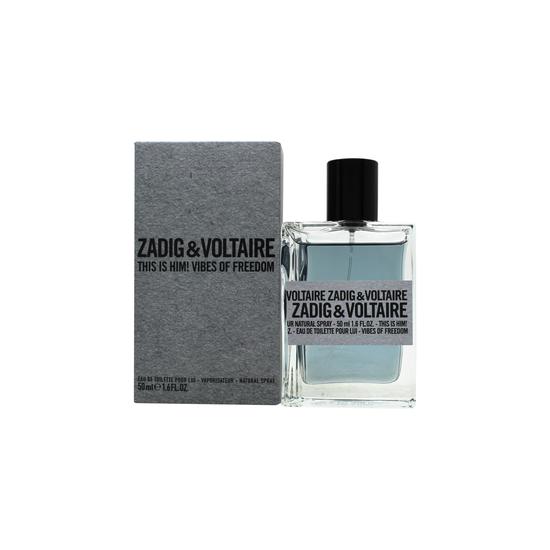 Zadig & Voltaire This Is Him! Vibes Of Freedom Eau De Toilette Spray 50ml