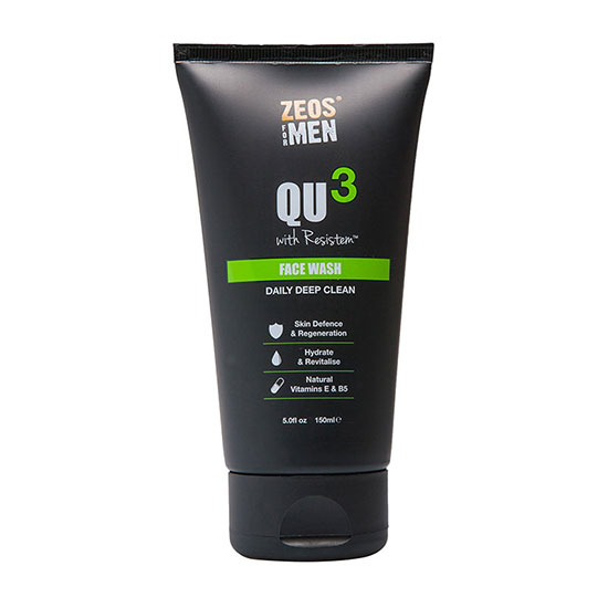 Zeos For Men QU3 Face Wash