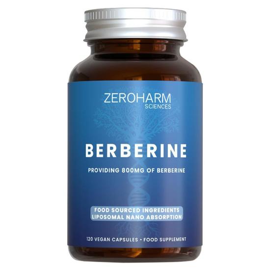 ZeroHarm Liposomal Berberine 500mg Capsules 120 Capsules