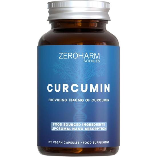 ZeroHarm Liposomal Curcumin 1340mg Capsules 120 Capsules