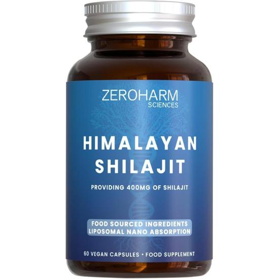 ZeroHarm Liposomal Himalayan Shilajit 400mg Capsules 60 Capsules