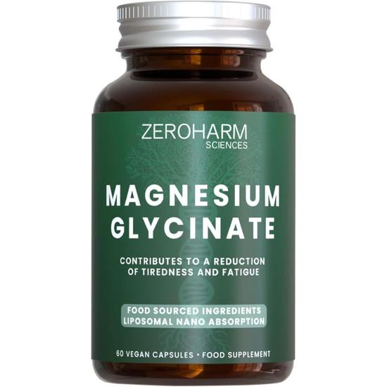 ZeroHarm Liposomal Magnesium Glycinate 600mg Capsules 60 Capsules