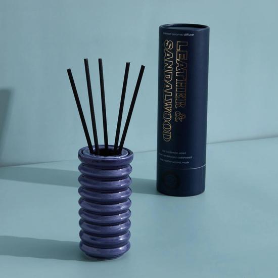 Zesty Lemons Contemporary Kiln Navy Diffuser