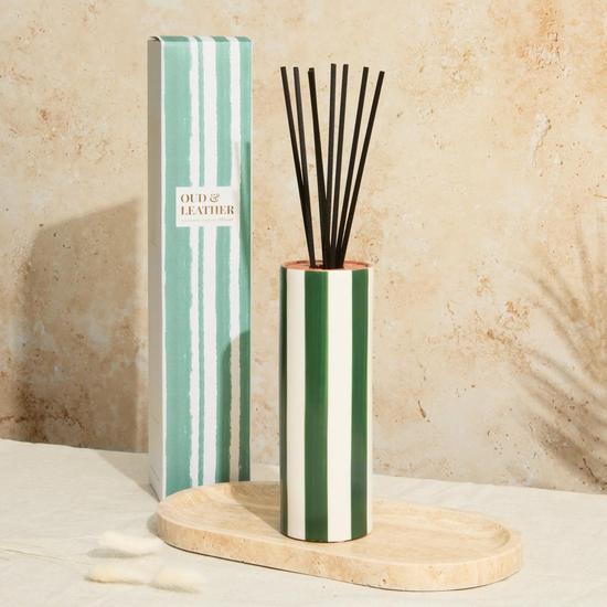 Zesty Lemons Marrakesh: Olive Striped Diffuser