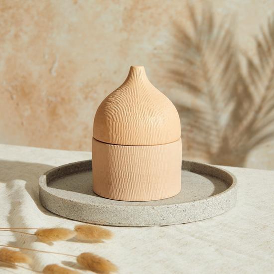 Zesty Lemons Marrakesh: Rounded Sandstone Candle