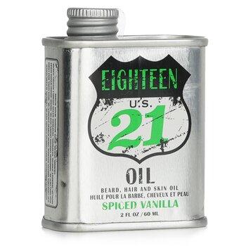 18.21 Man Made Beard, Hair & Skin Oil Absolute Mahogany