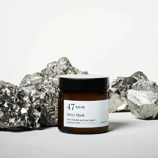47 Skin Anti Blemish Scar Repair Intensive Treatment Silver Mask 30ml