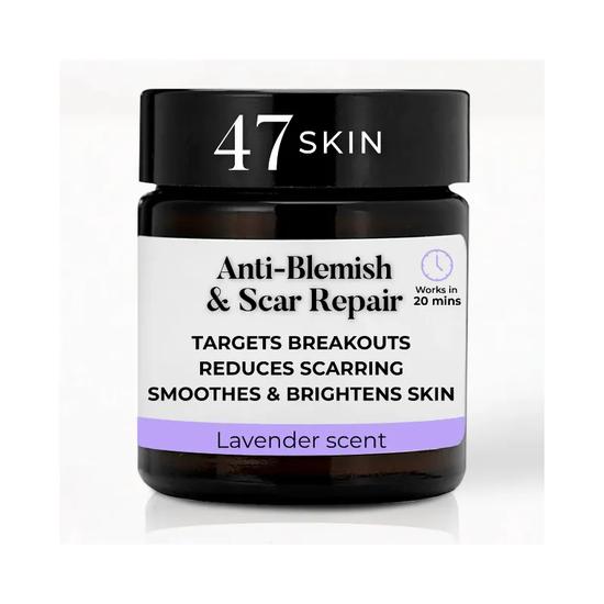 47 Skin Anti Blemish Scar Repair Intensive Treatment Silver Mask 30ml