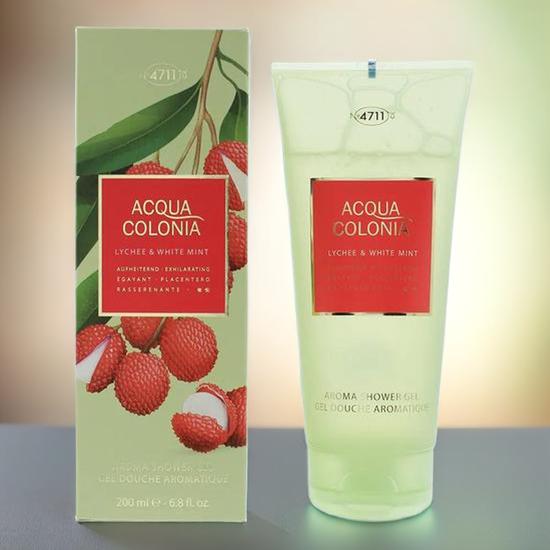 4711 Acqua Colonia Lychee White Mint Shower Gel 200ml
