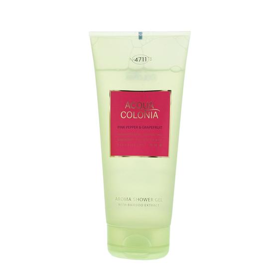 4711 Acqua Colonia Pink Pepper & Grapefruit Euphorizing Aroma Shower Gel 200ml