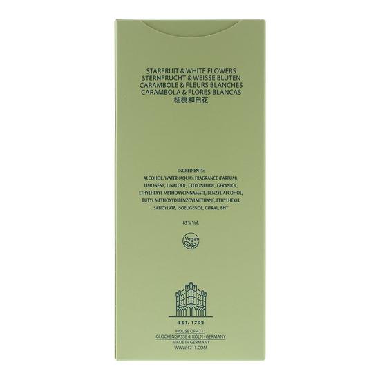 4711 Acqua Colonia Starfruit & White Flowers Eau De Cologne 50ml