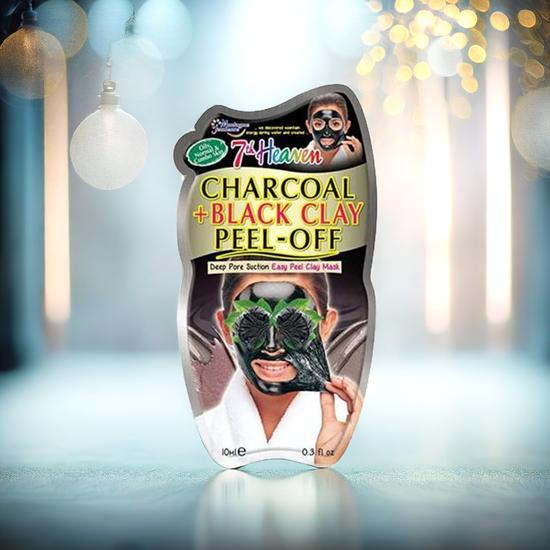 7th Heaven Charcoal + Black Clay Peel Off Mask