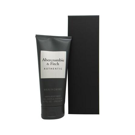 Abercrombie & Fitch Authentic Man Gift Set 50ml Eau De Toilette + 200ml Hair & Body Wash
