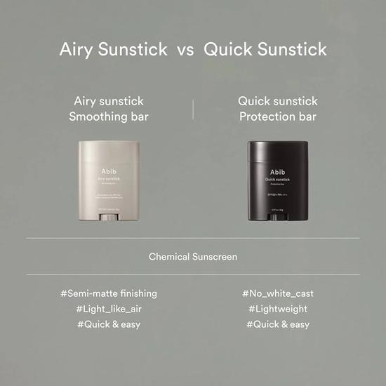 Abib Airy Sunstick Smoothing Bar 23g