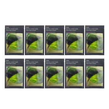 Abib Gummy Sheet Mask Heartleaf Sticker 27ml x 10pcs
