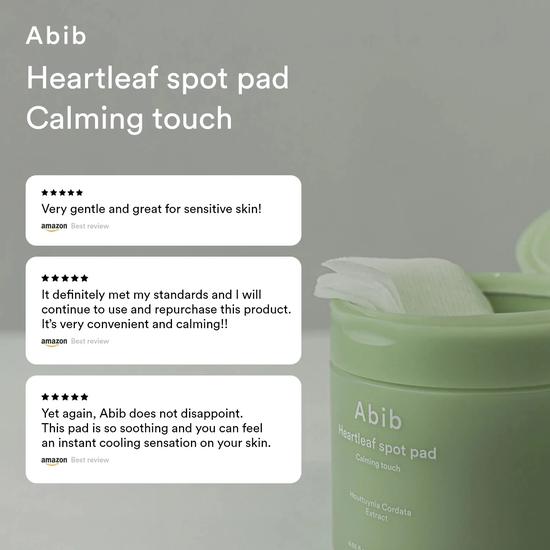 Abib Heartleaf Spot Pad Calming Touch 80 pads