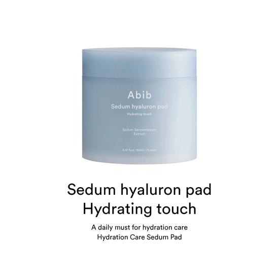Abib Sedum Hyaluron Pad Hydrating Touch 75 pads